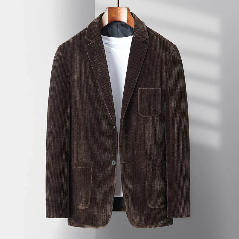 Blazer elegante in velluto a coste