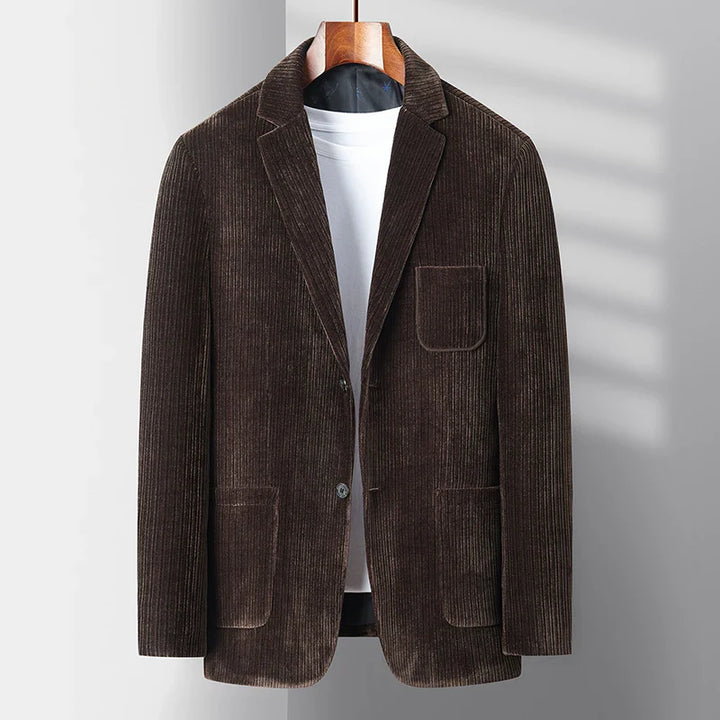 Blazer elegante in velluto a coste