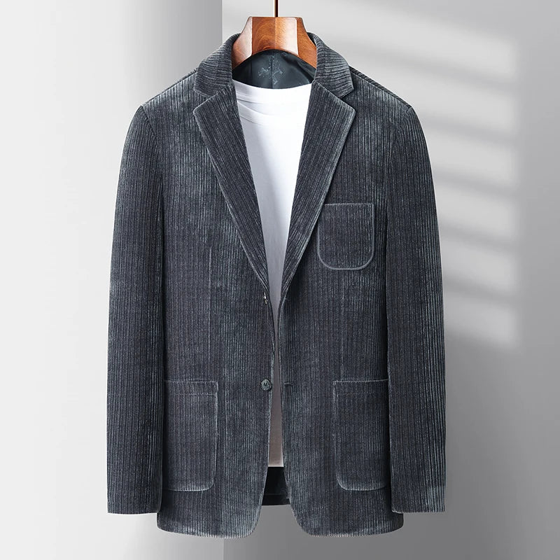 Blazer elegante in velluto a coste