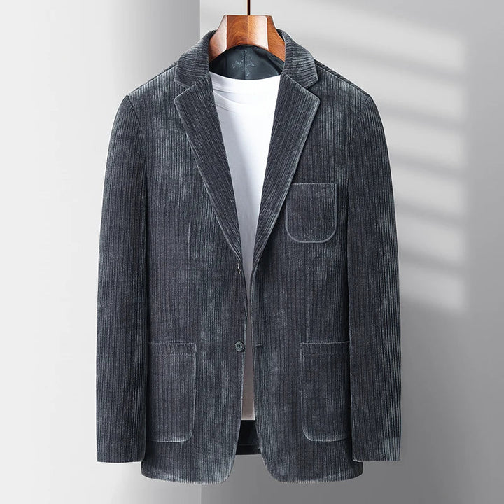 Blazer elegante in velluto a coste