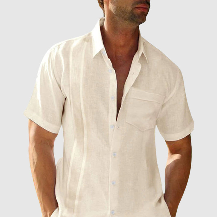 Elegante camicia estiva in lino