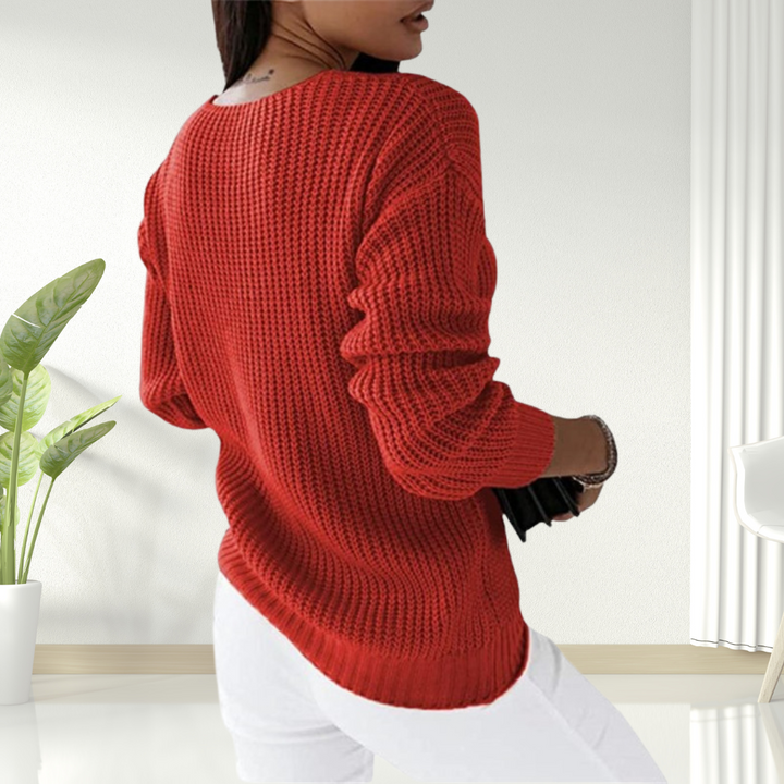 Giada | Maglia Morbida a Scollo a V