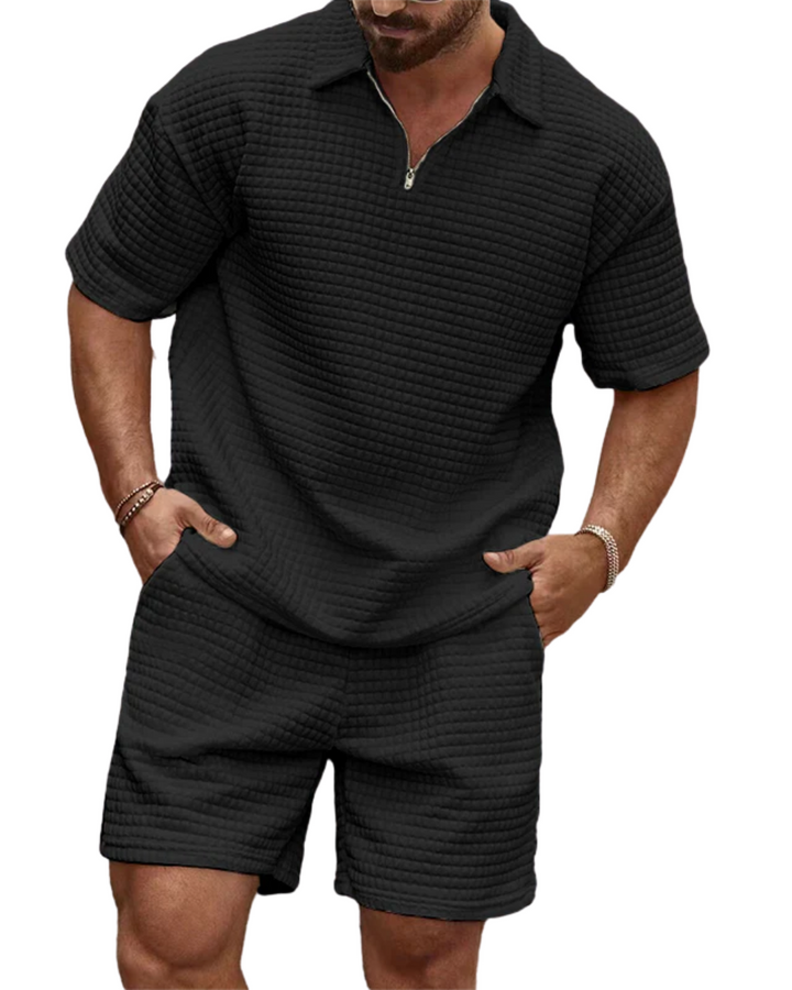 Set in maglia Waffle