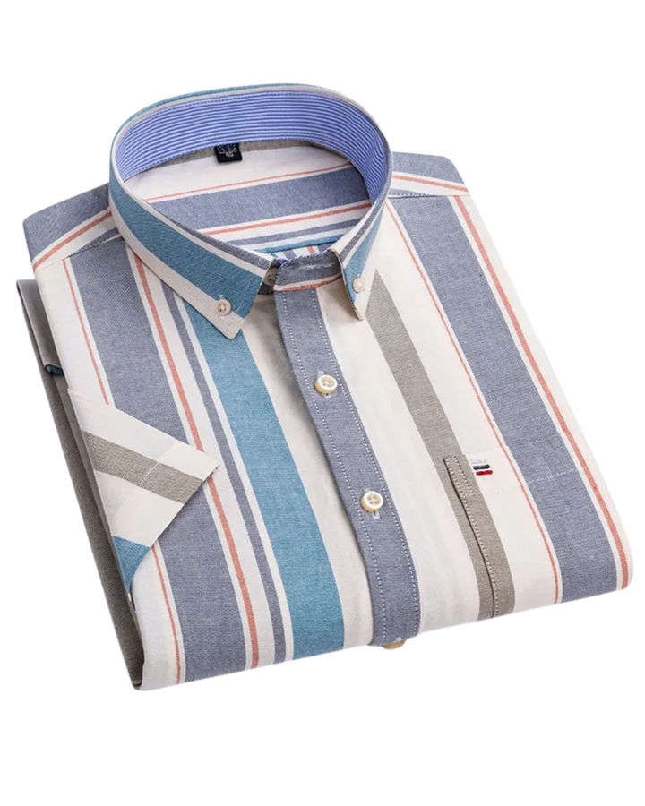 Givalli - Camicia da uomo in cotone elegante