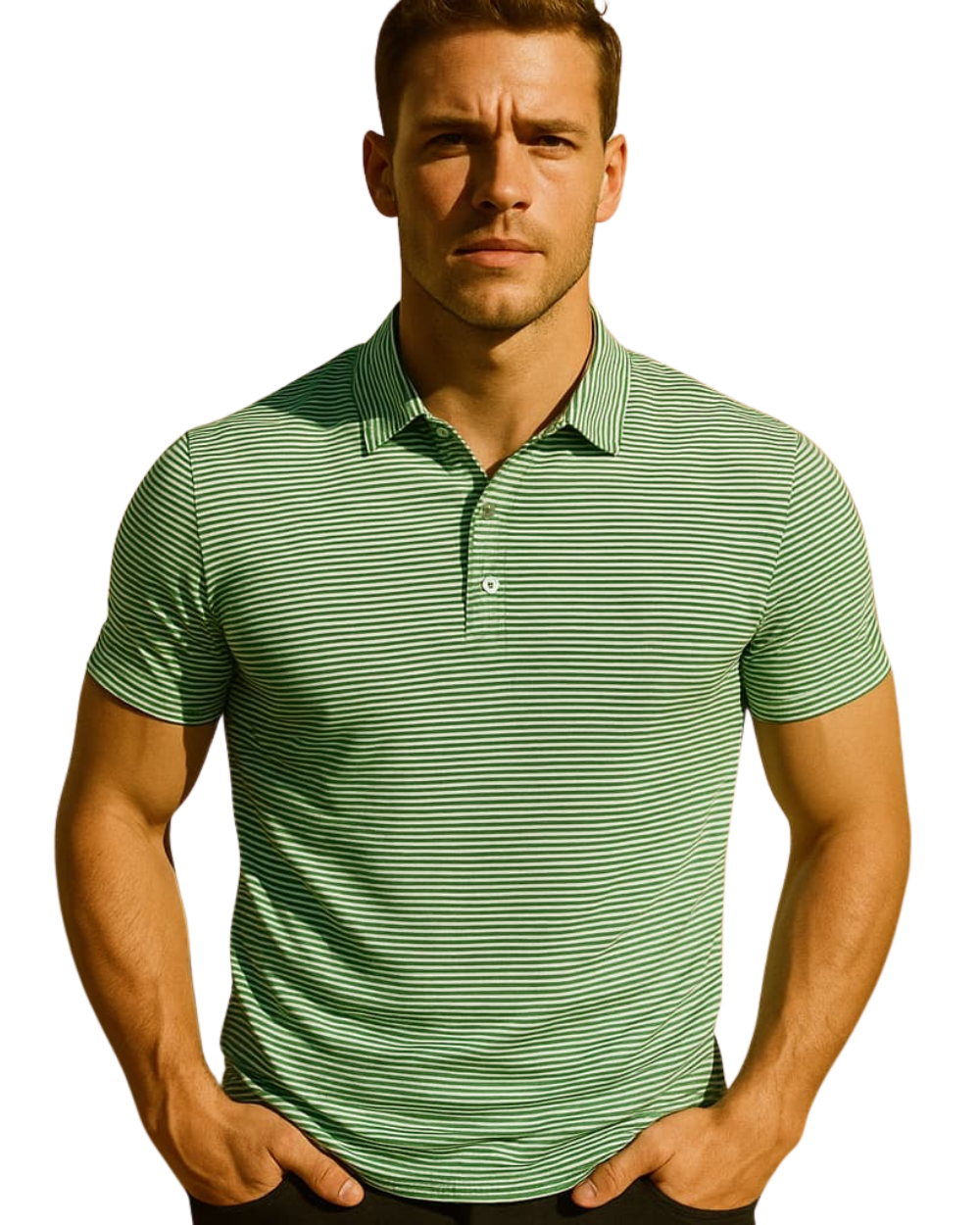 Polo a righe