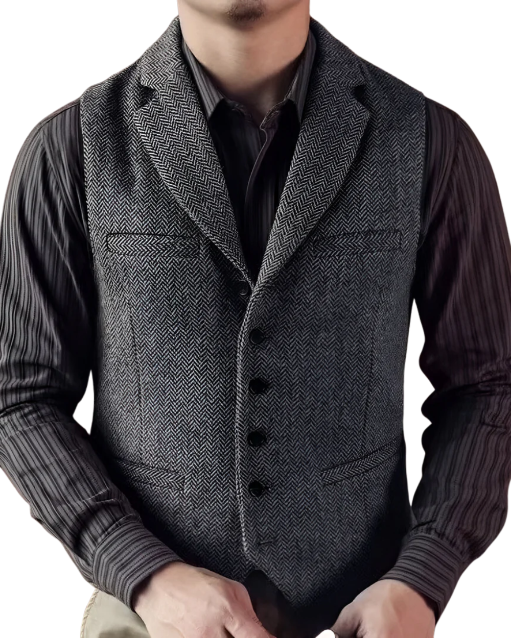 Elegante gilet in lana