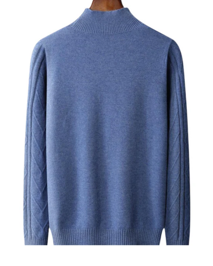Maglione in cashmere a fantasia Mizar