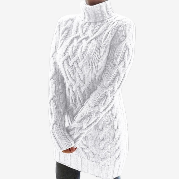 Lara™ Maglione ha lavorato a maglia a trecce