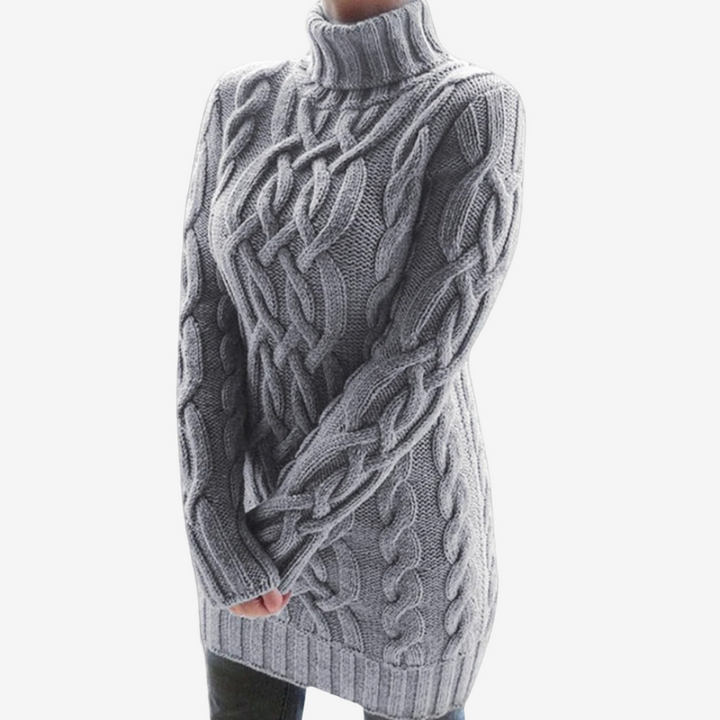 Lara™ Maglione ha lavorato a maglia a trecce