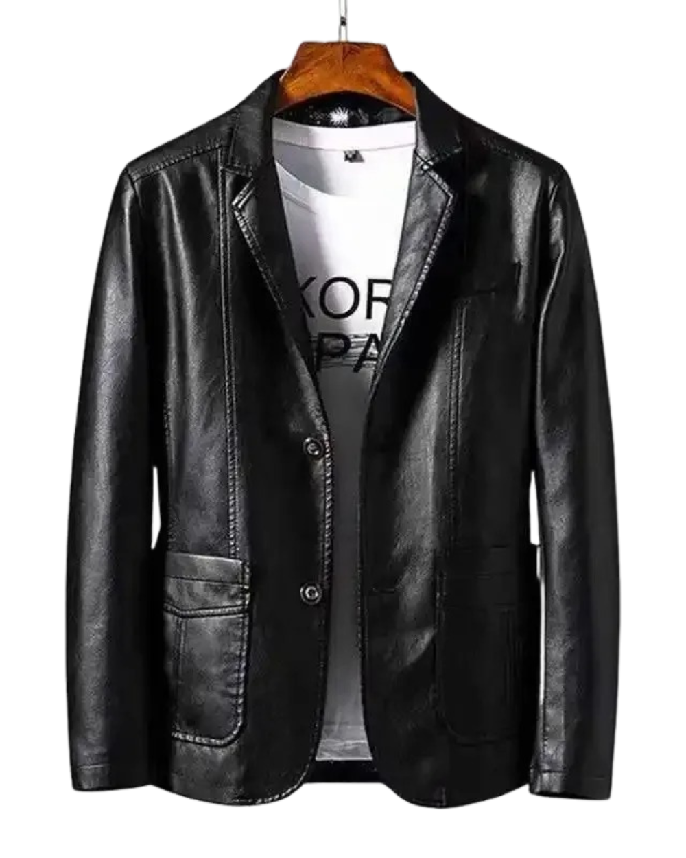 Giacca in pelle premium