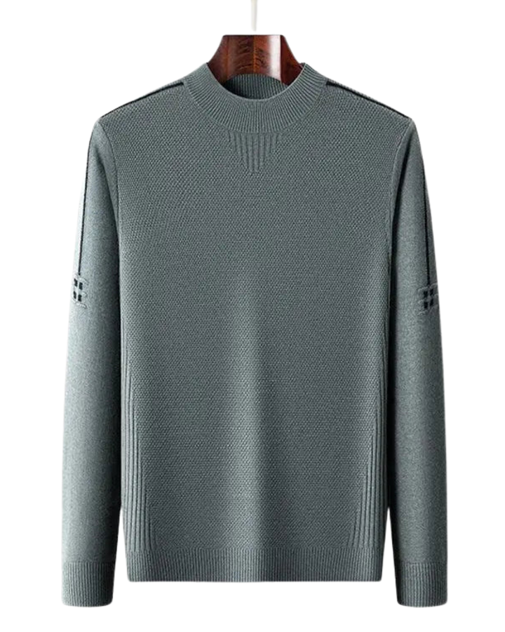 Elegante maglione jacquard