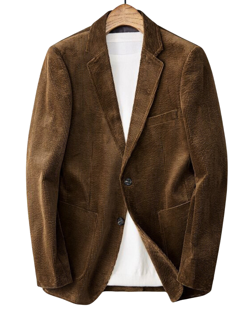 Blazer elegante in velluto a coste