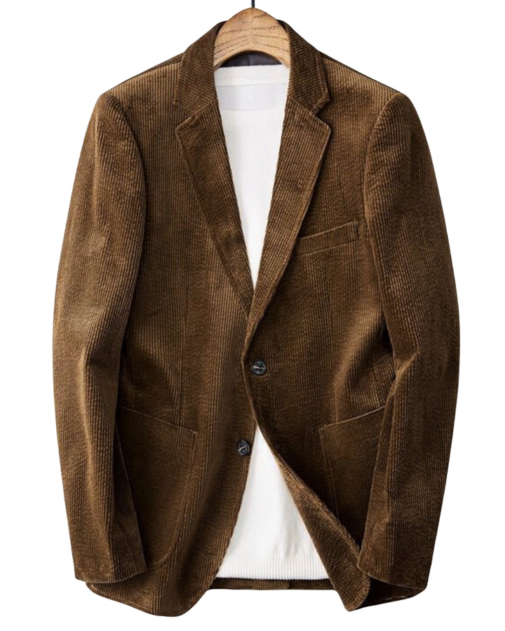 Blazer elegante in velluto a coste
