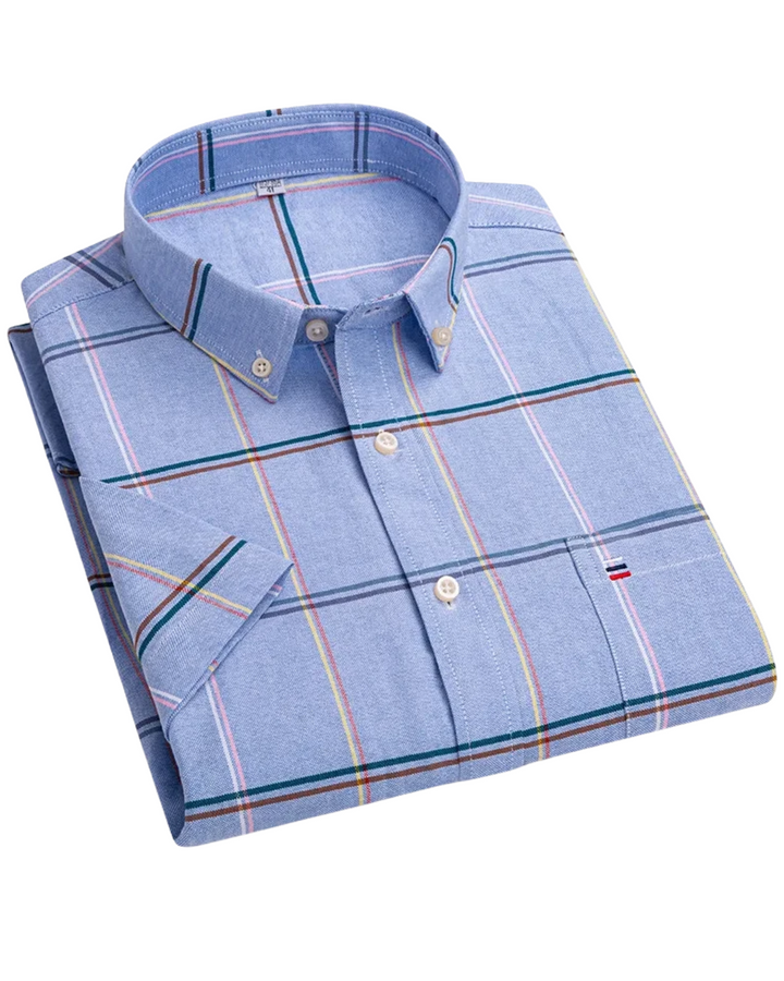 Givalli - Camicia da uomo in cotone elegante