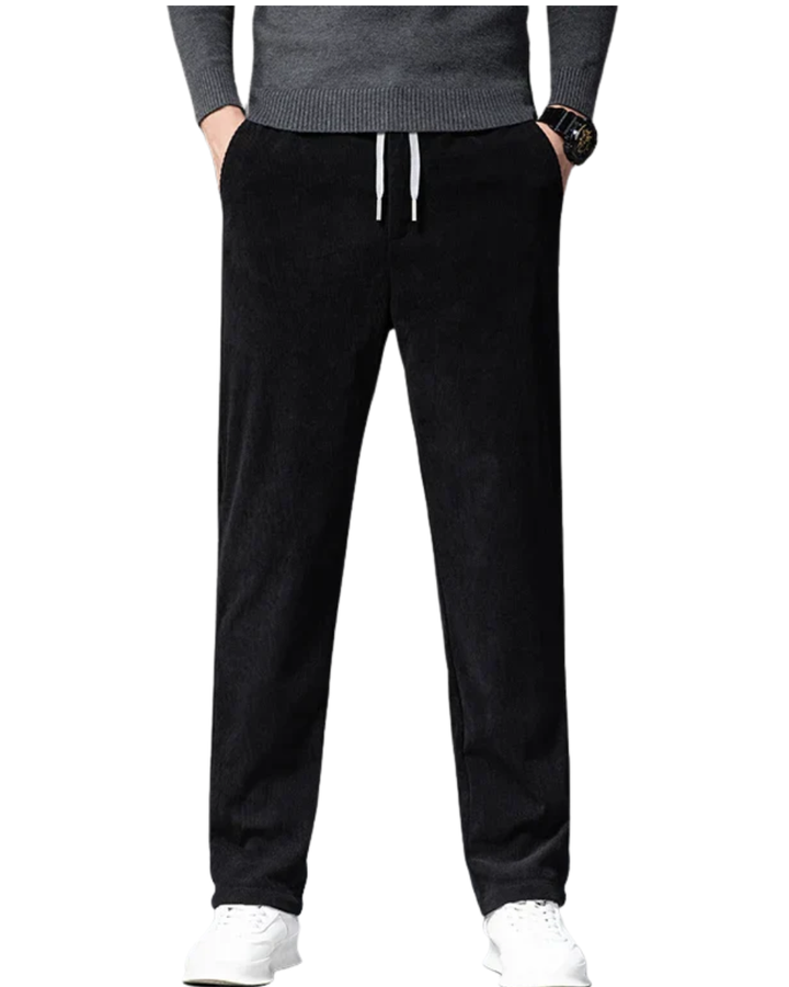 Pantaloni eleganti in velluto a coste