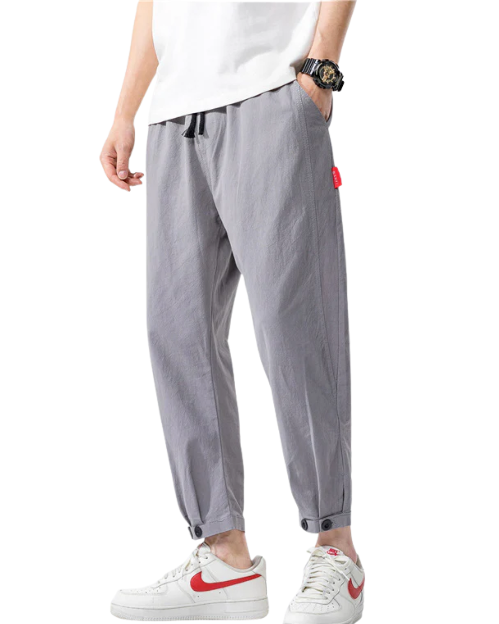 Pantaloni di lino eleganti