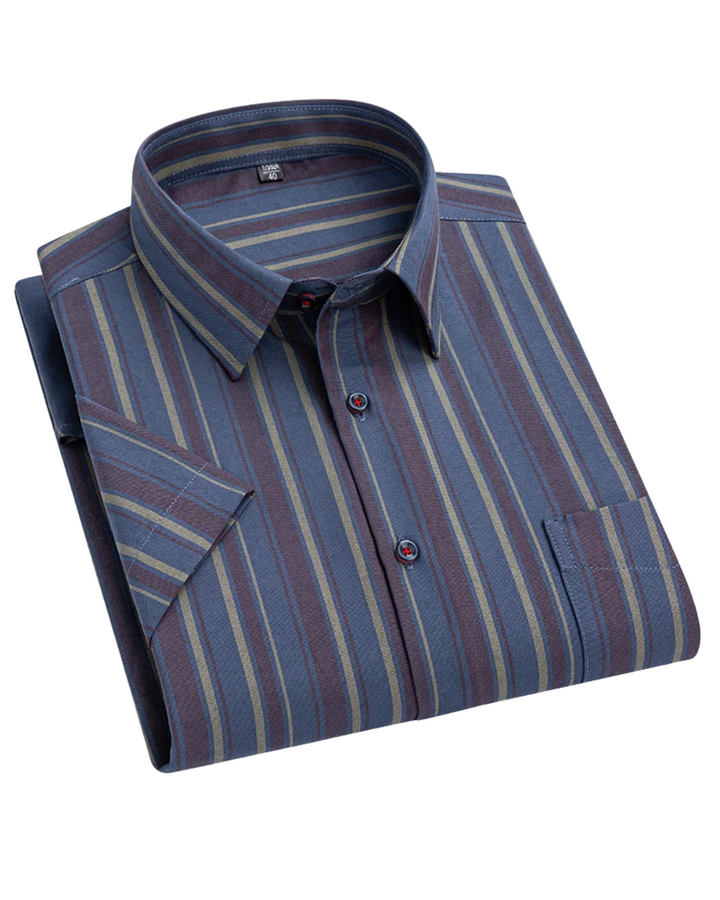 Givalli - Camicia in cotone a maniche corte