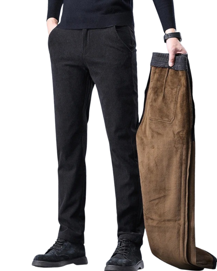 Pantaloni eleganti in velluto a coste