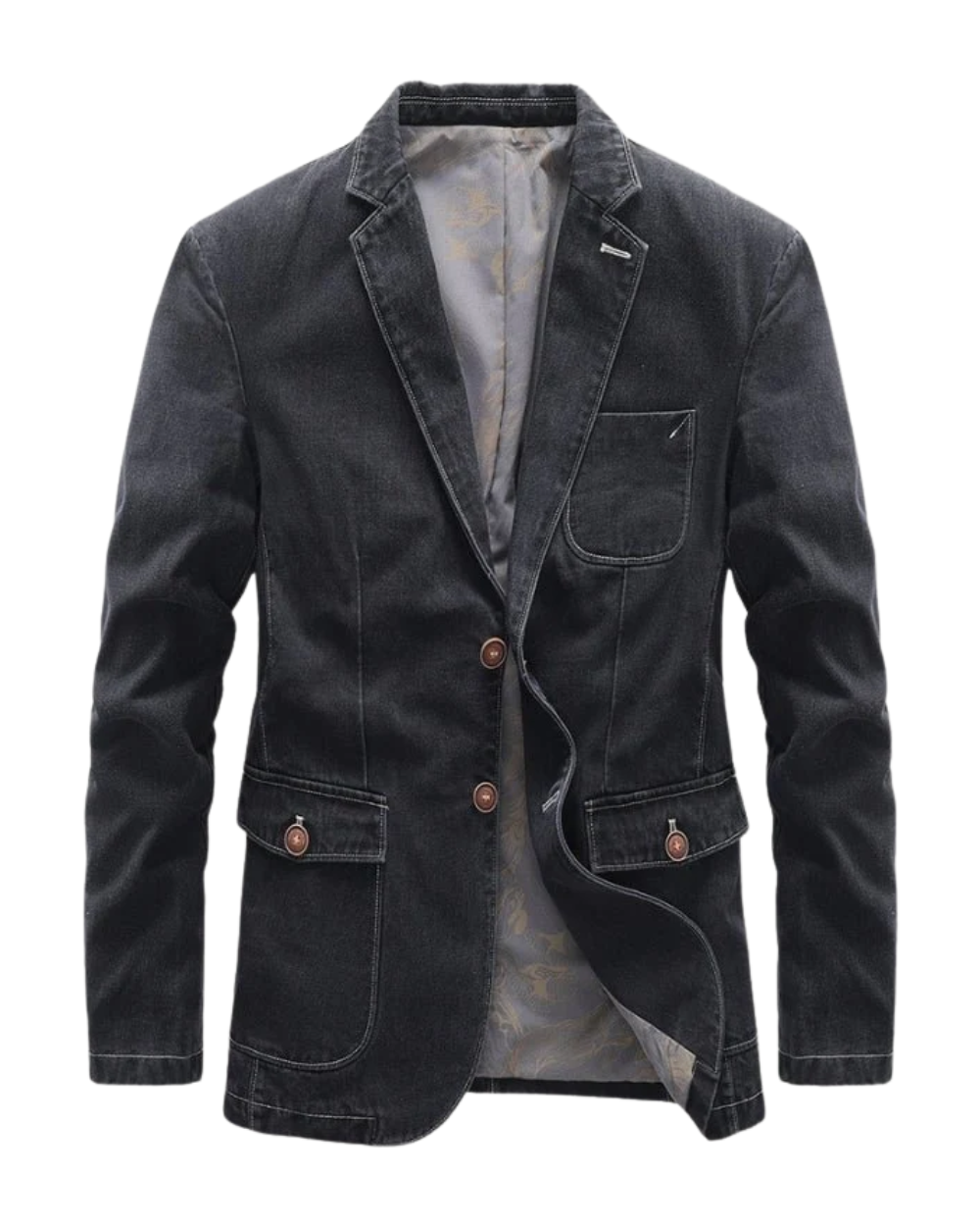 Blazer di cotone chic