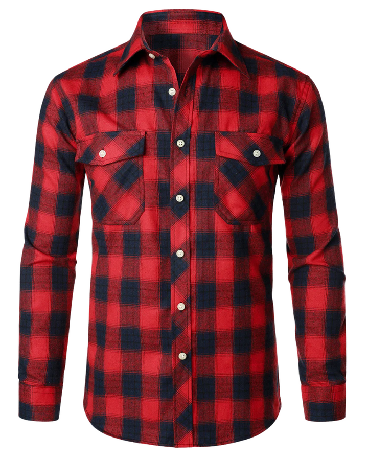 Camicia a quadri elegante