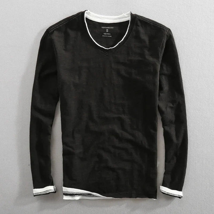Maglietta Paris Vintage a maniche lunghe