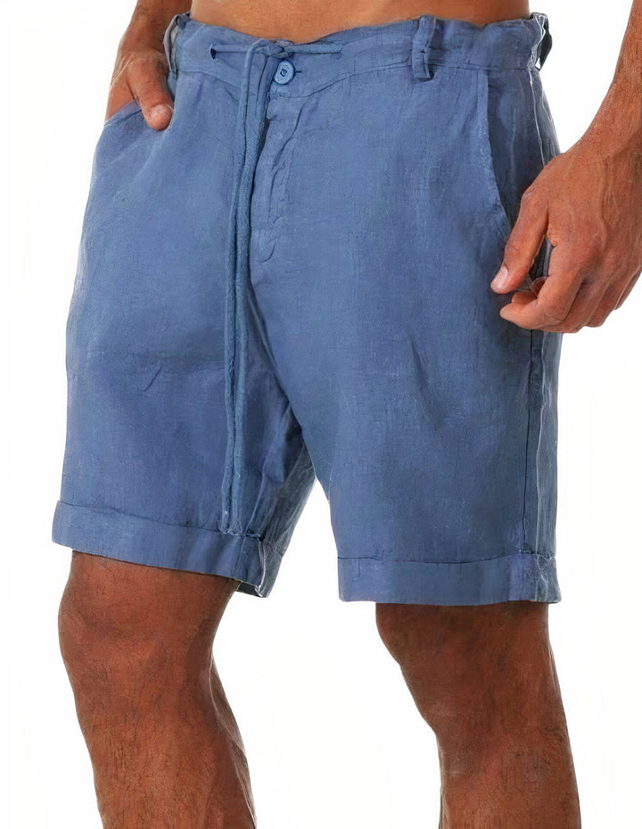 Pantaloncini estivi in lino