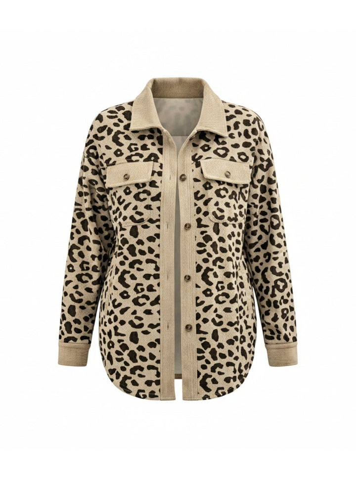Giacca Camicia Leopardata Aurora
