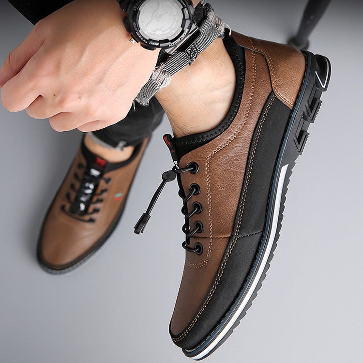 Scarpe casual in pelle