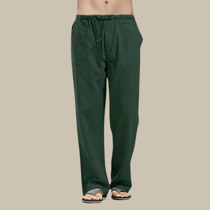 Pantaloni in lino Madeira