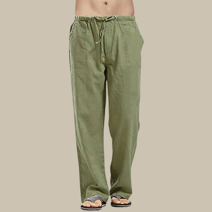 Pantaloni in lino Madeira