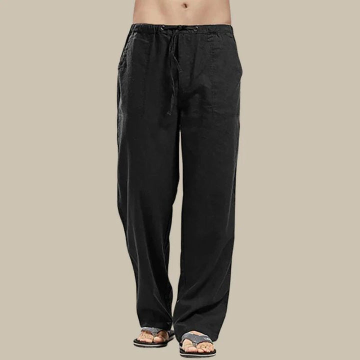Pantaloni in lino Madeira