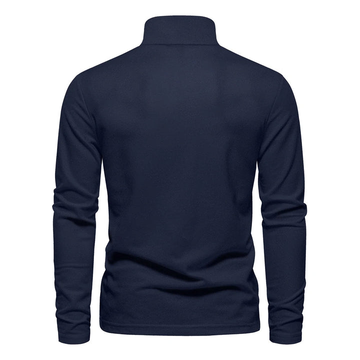 Polo casual a maniche lunghe