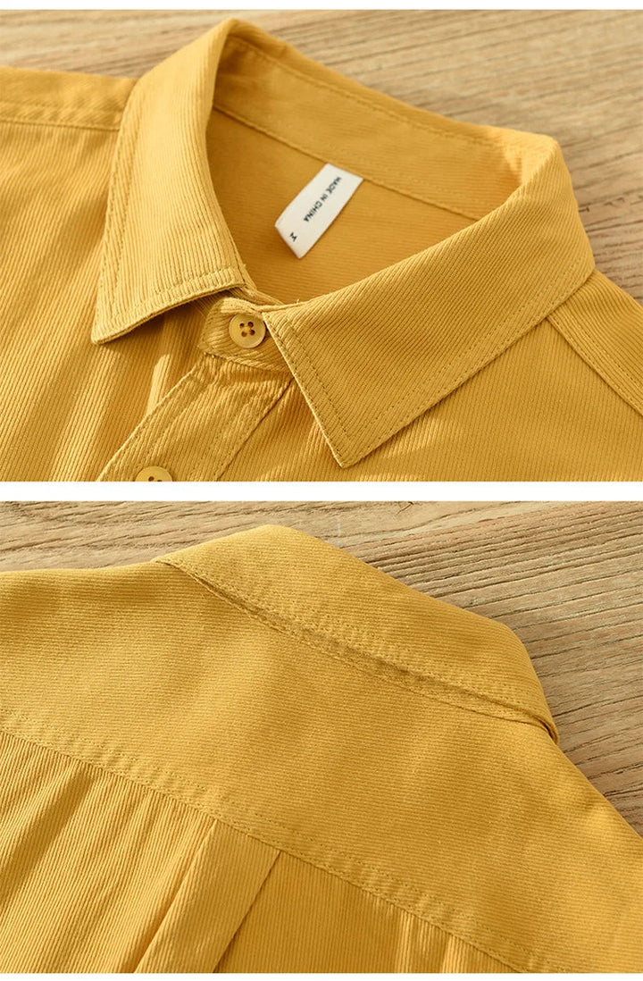 Camicia in cotone a maniche corte
