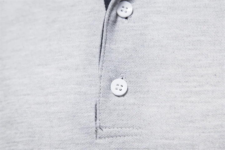 Polo casual a maniche lunghe