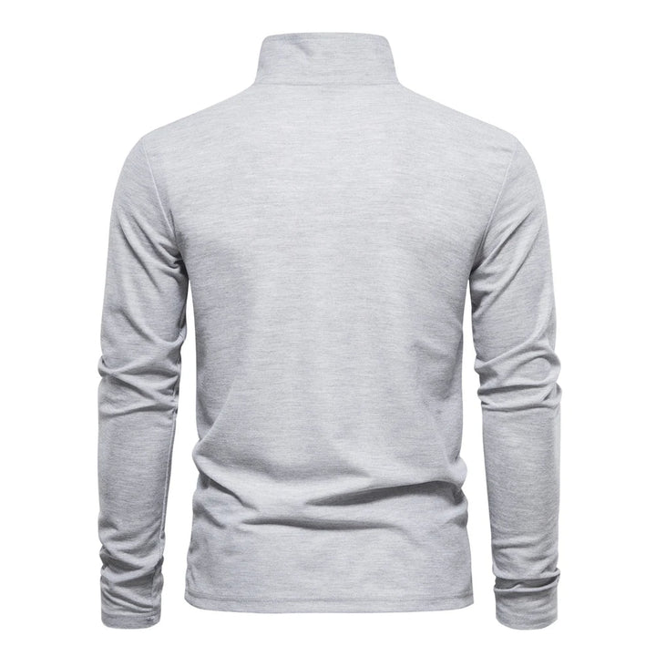 Polo casual a maniche lunghe