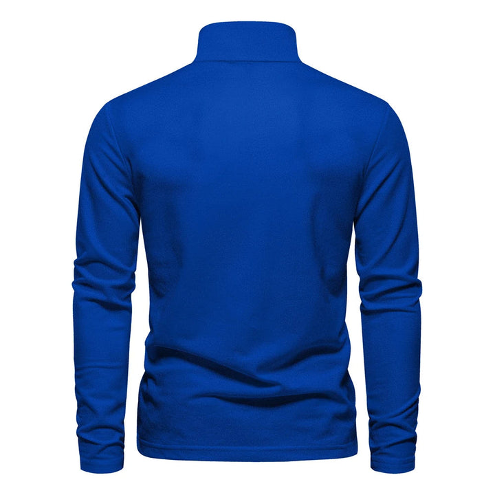 Polo casual a maniche lunghe