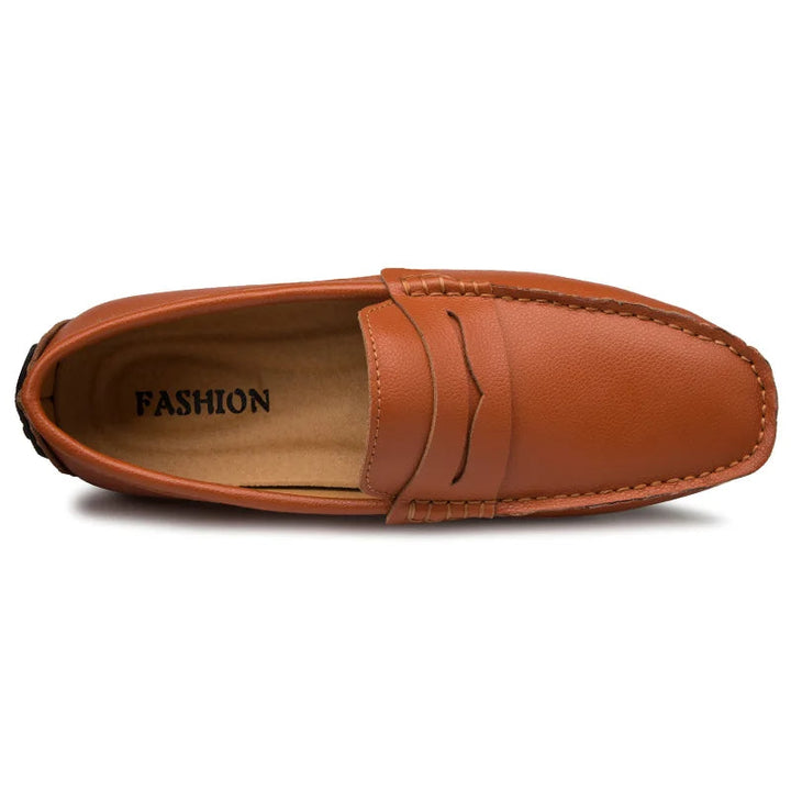 Mocassini estivi in pelle casual
