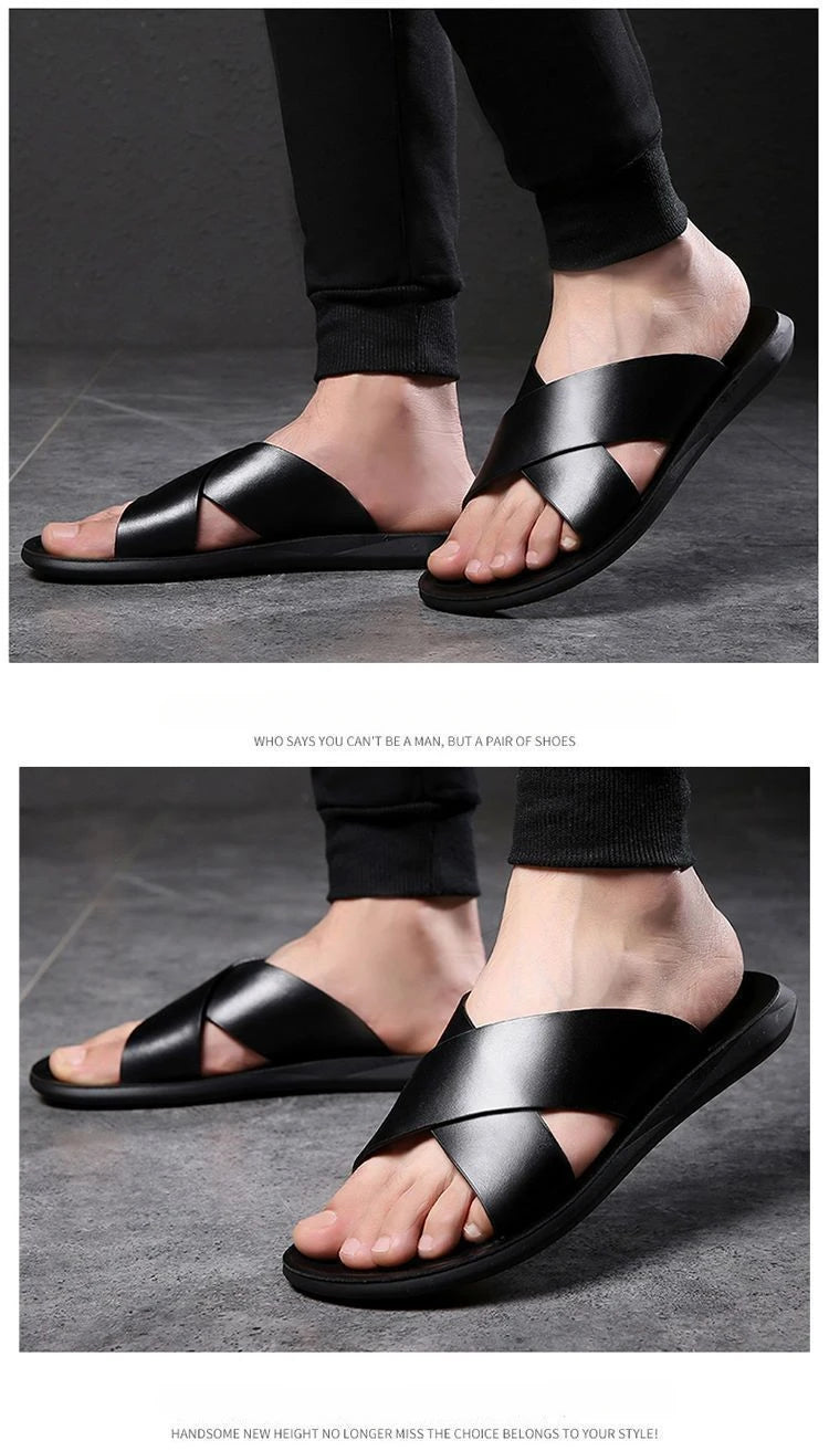 Sandali eleganti in pelle