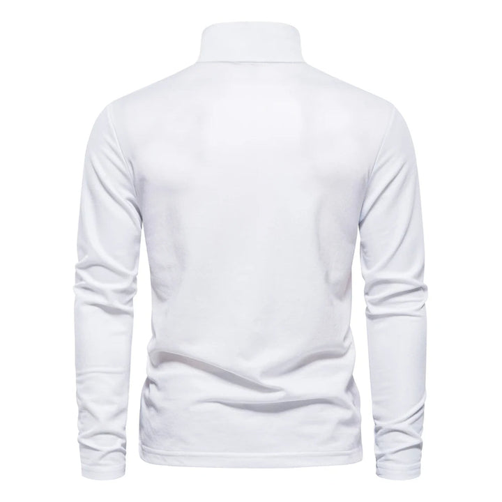 Polo casual a maniche lunghe