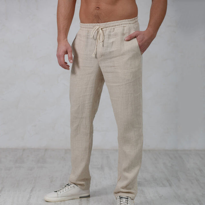Pantaloni di lino eleganti
