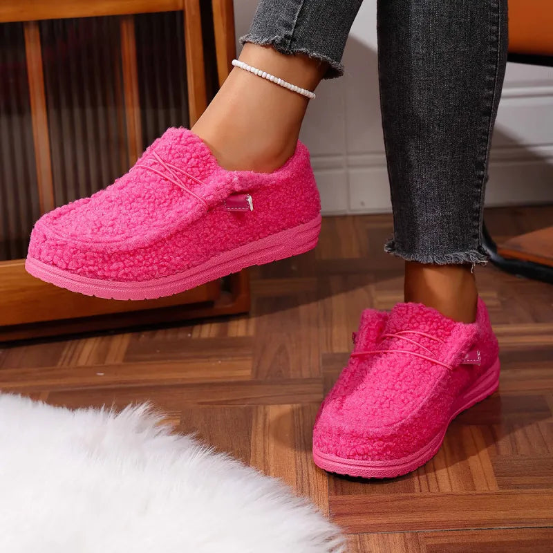 Luna – Pantofole Teddy Calde e Confortevoli