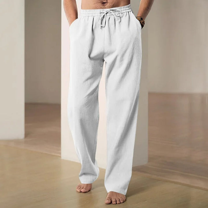 Pantaloni in lino Ibiza