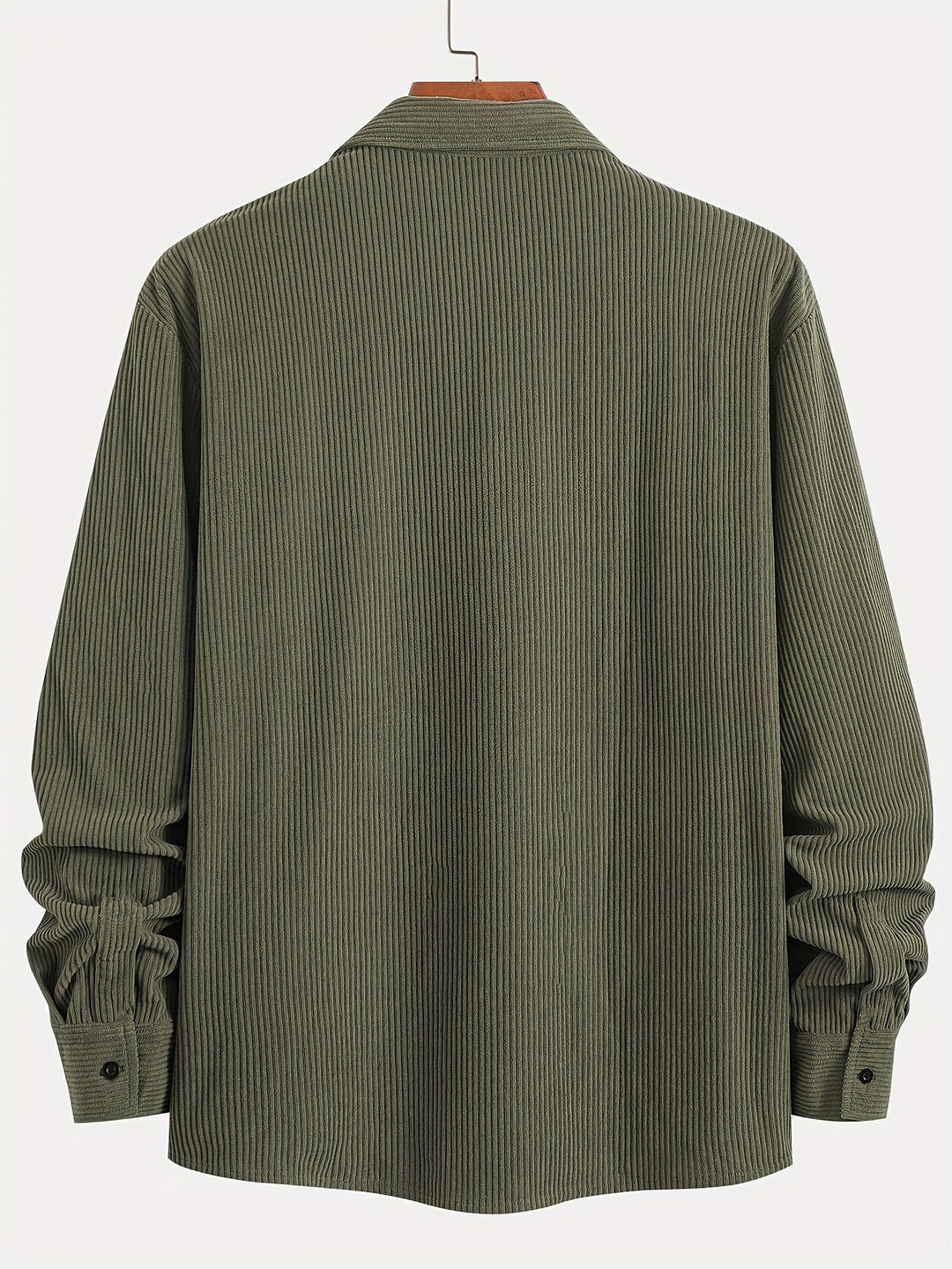 Cardigan casual in velluto a coste