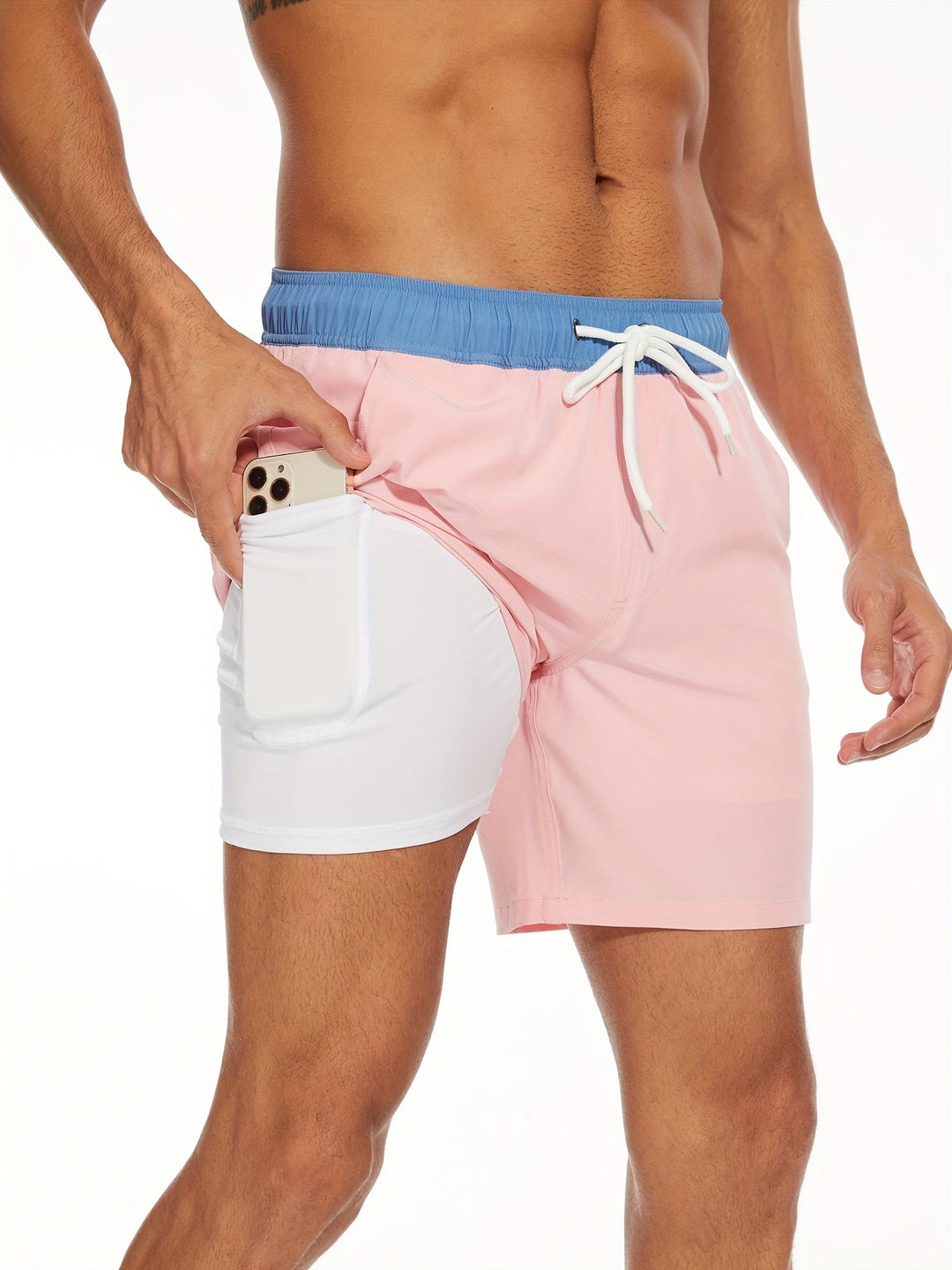 Pantaloncini da bagno con tasche
