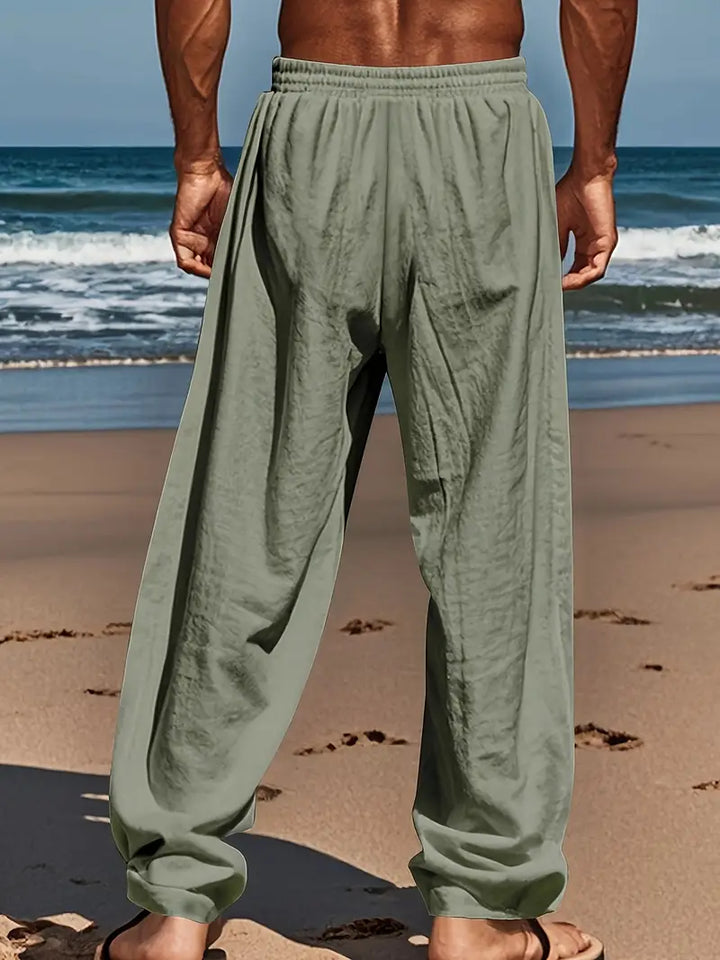 Pantaloni di lino casual
