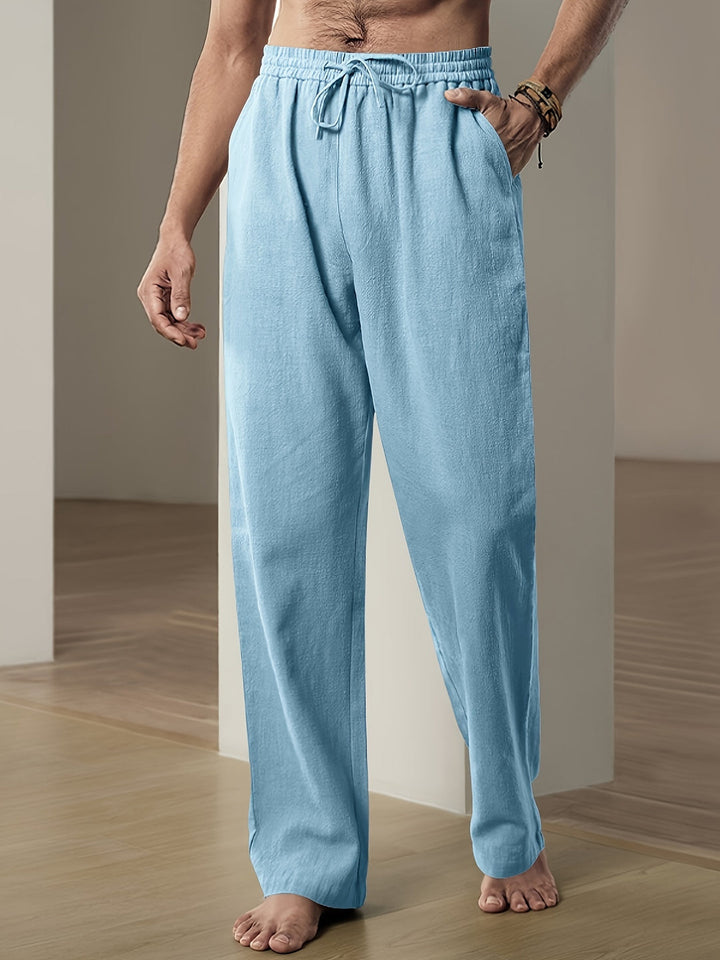 Pantaloni estivi in lino casual