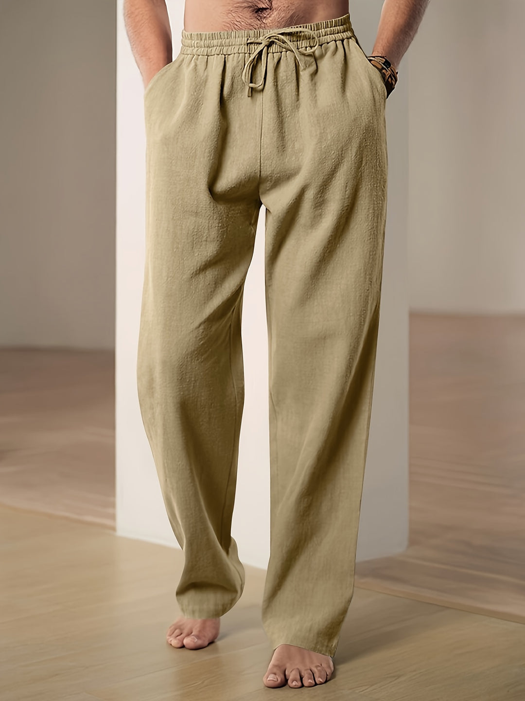 Pantaloni estivi in lino casual