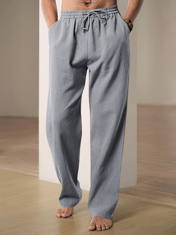 Pantaloni estivi in lino casual