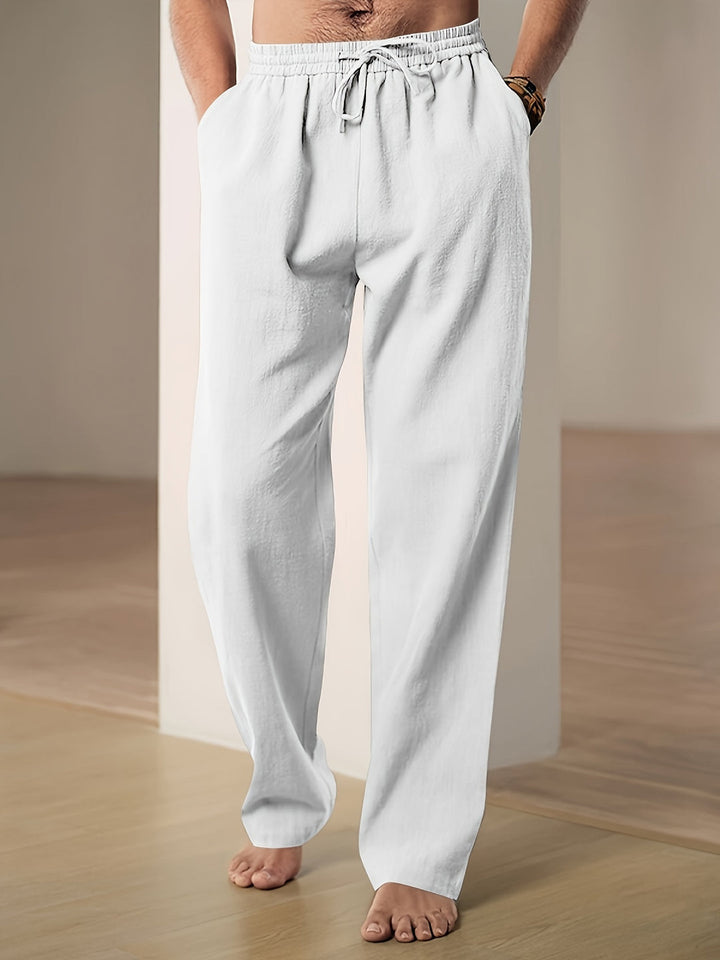 Pantaloni estivi in lino casual