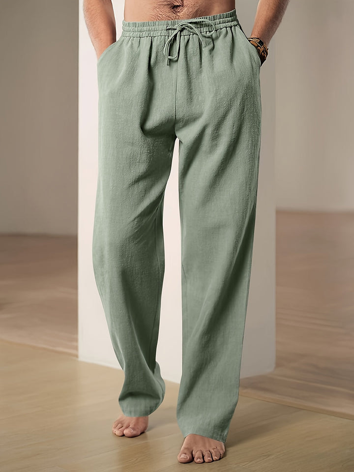 Pantaloni estivi in lino casual